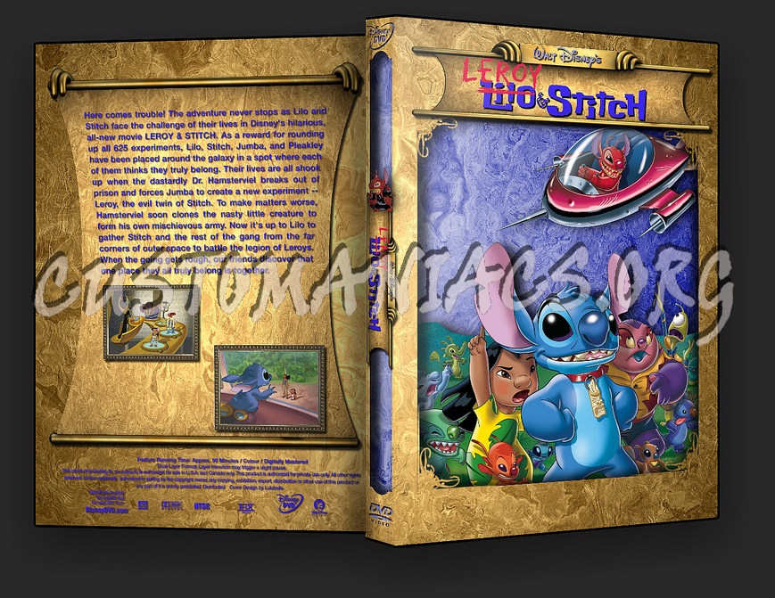 Leroy and stitch dvd cover