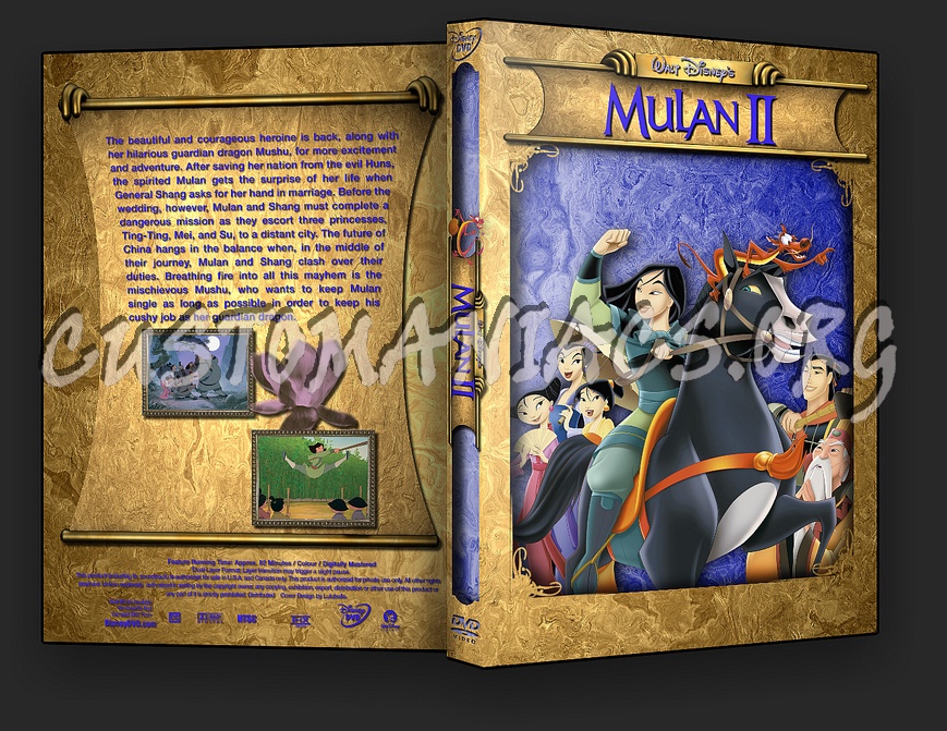 Mulan 2 dvd cover