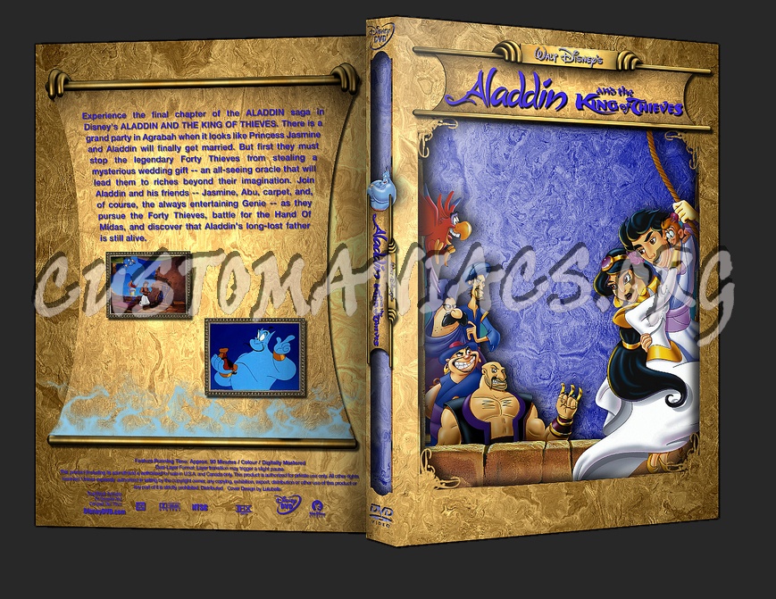 Aladdin King Of Thieves dvd cover