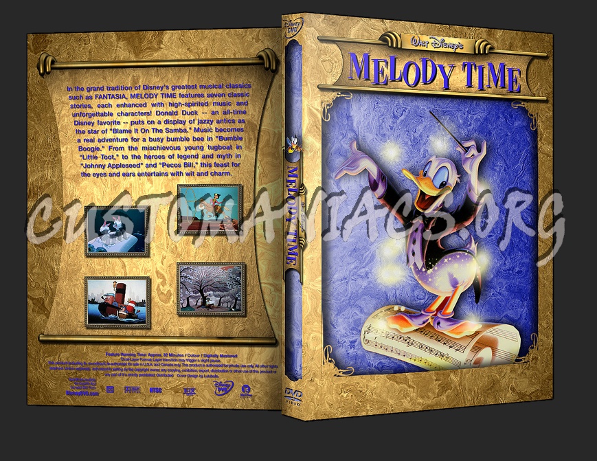 Melody Time dvd cover