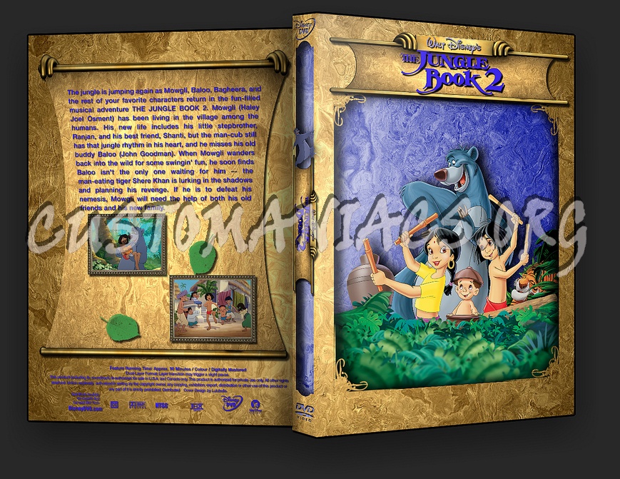 Jungle Book 2 dvd cover