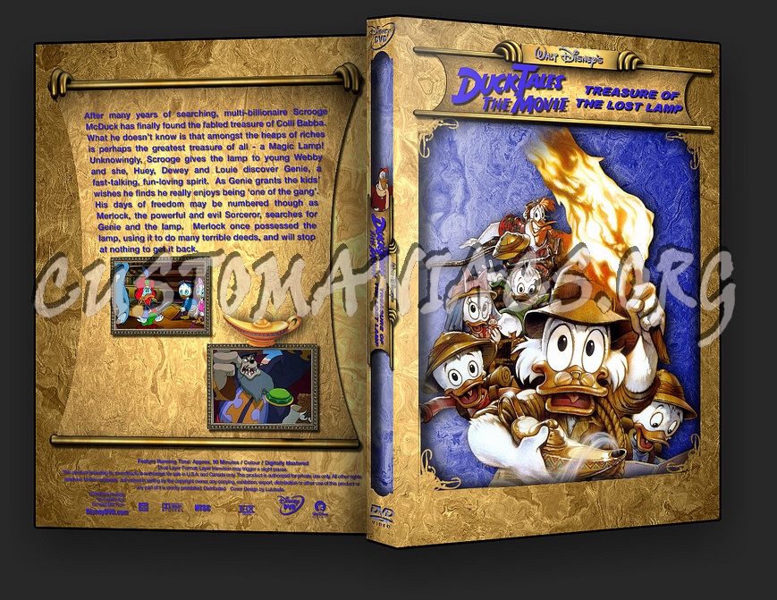 DuckTales The Movie dvd cover