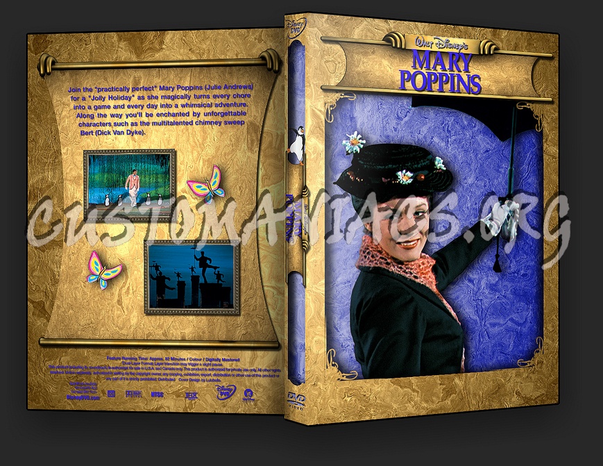 Mary Poppins dvd cover