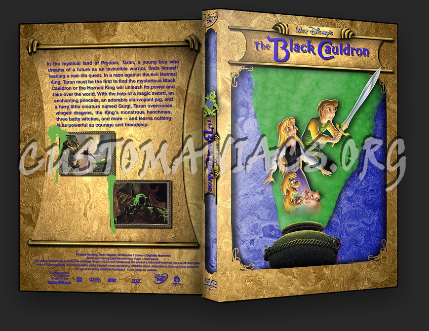 The Black Cauldron dvd cover