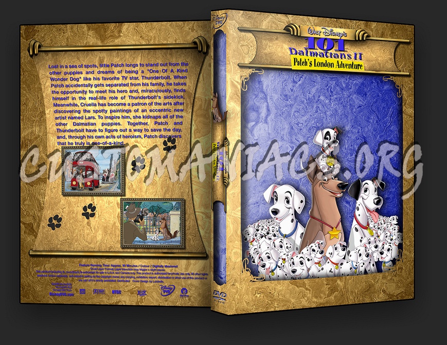 101 Dalmatians 2 dvd cover