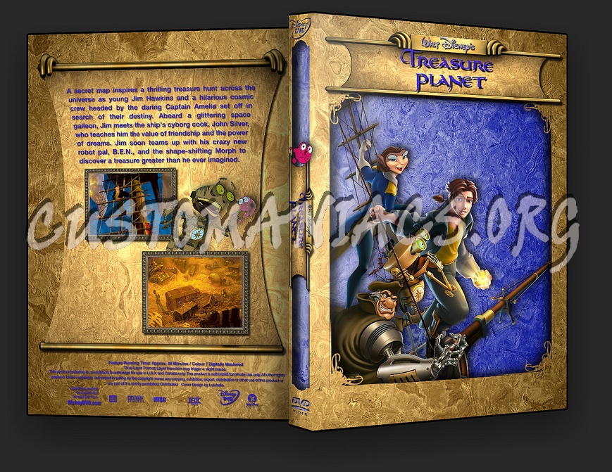 Treasure Planet dvd cover