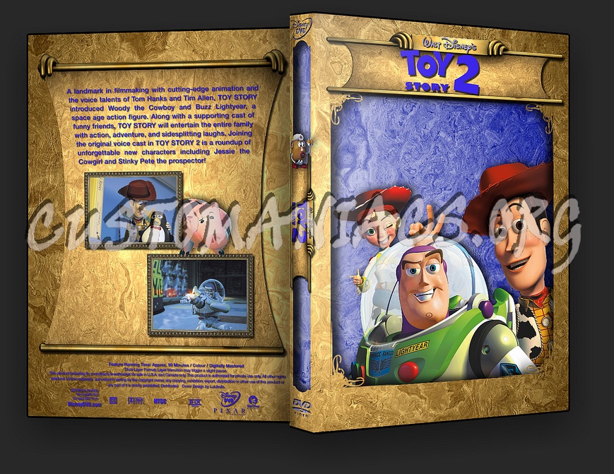 Toy Story 2 dvd cover