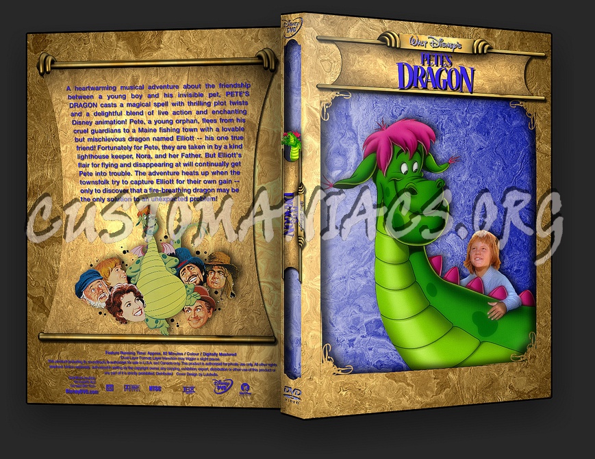 Petes Dragon dvd cover