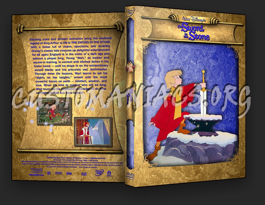 Sword in the Stone dvd cover