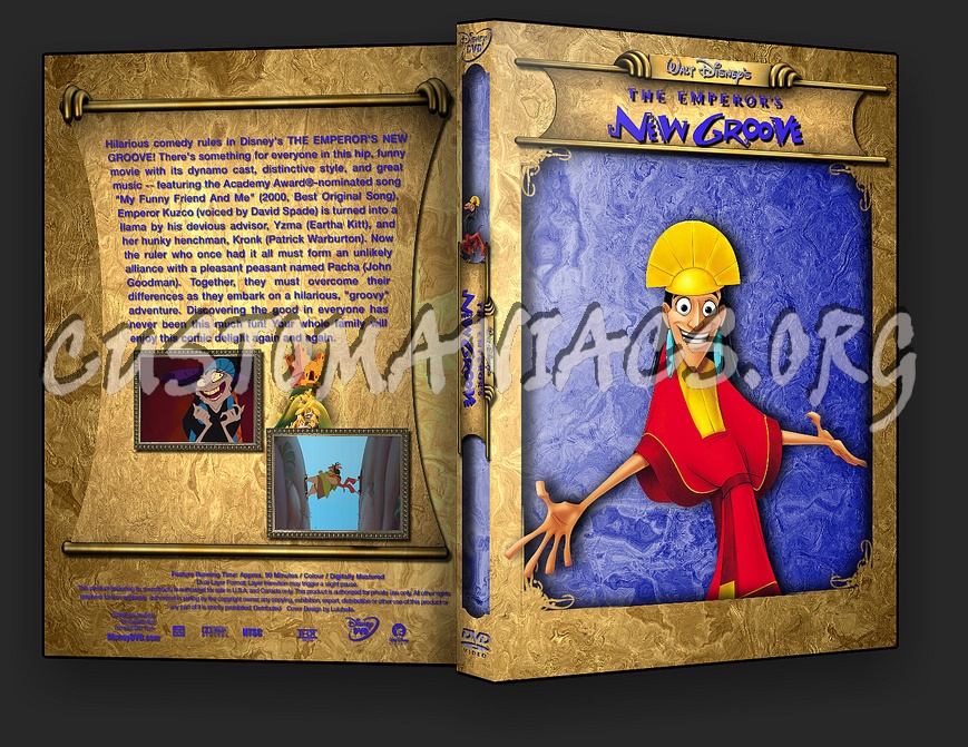 Emperor's New Groove dvd cover