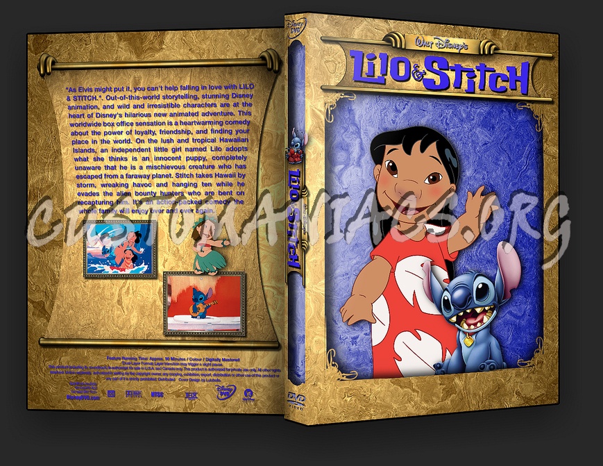 Lilo and stitch dvd cover