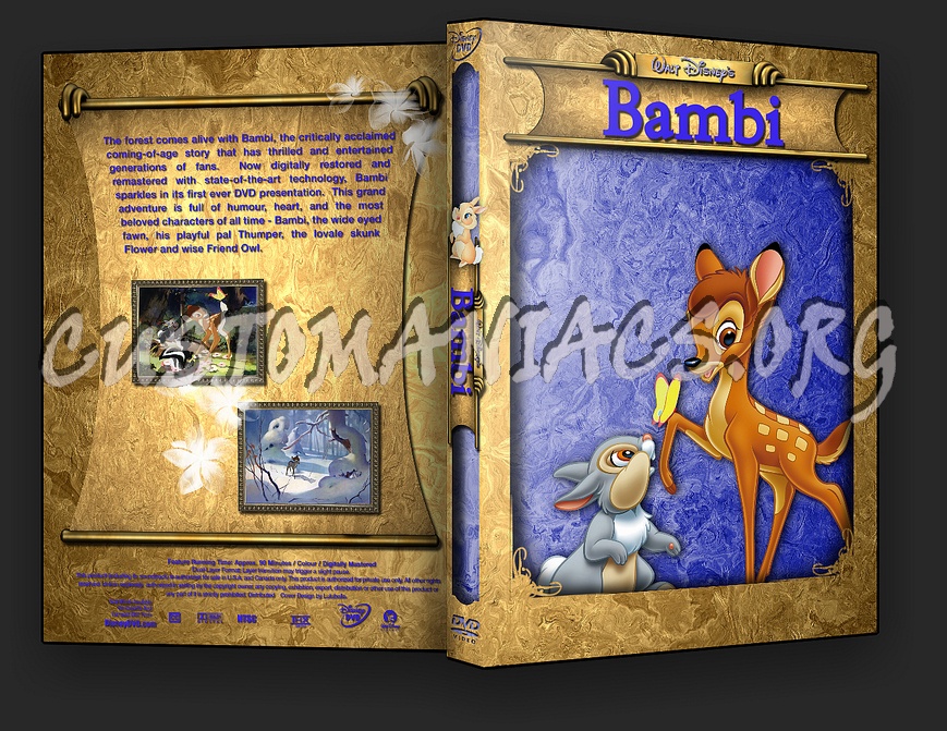 Bambi dvd cover