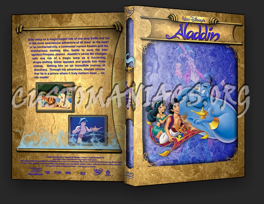 Aladdin dvd cover
