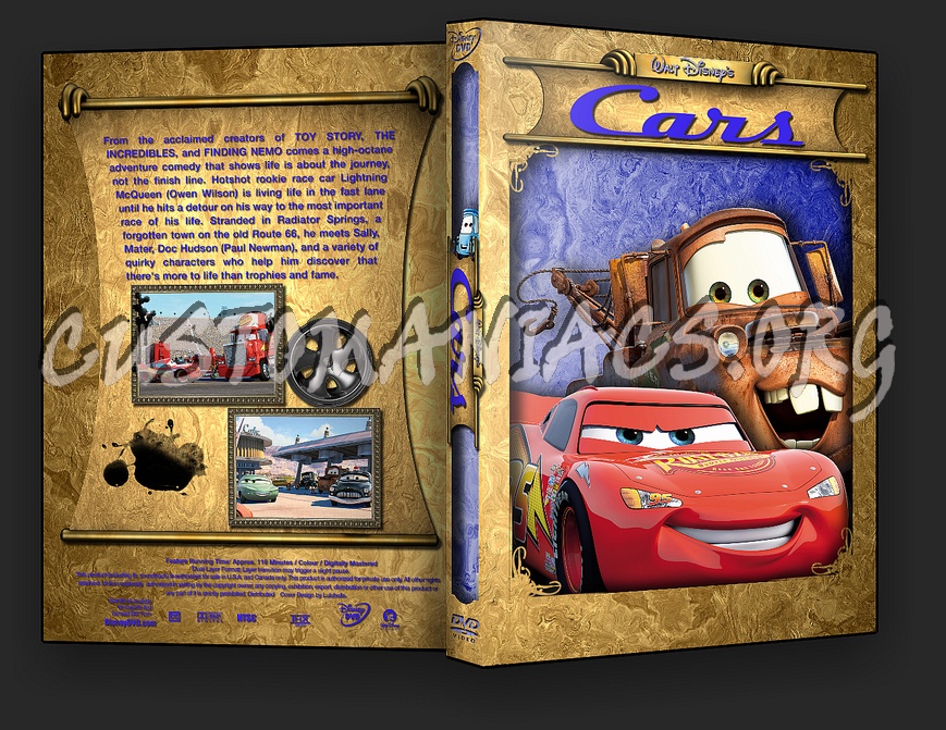 Cars dvd cover