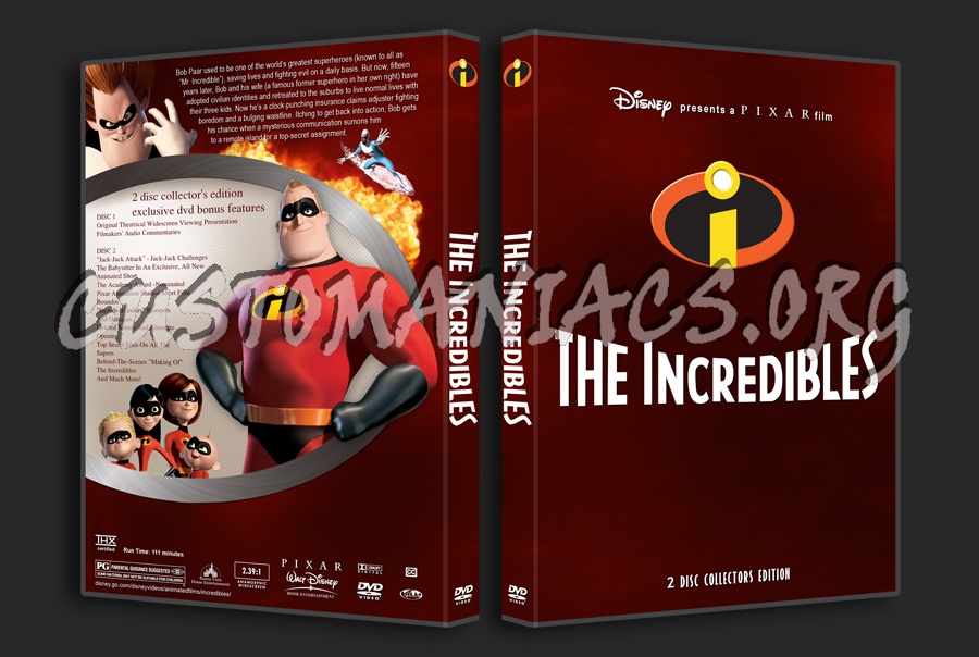 The Incredibles dvd cover
