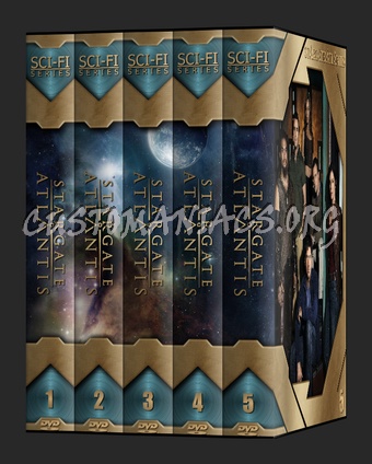 Stargate Atlantis dvd cover