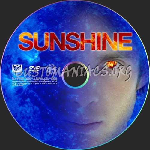 Sunshine dvd label