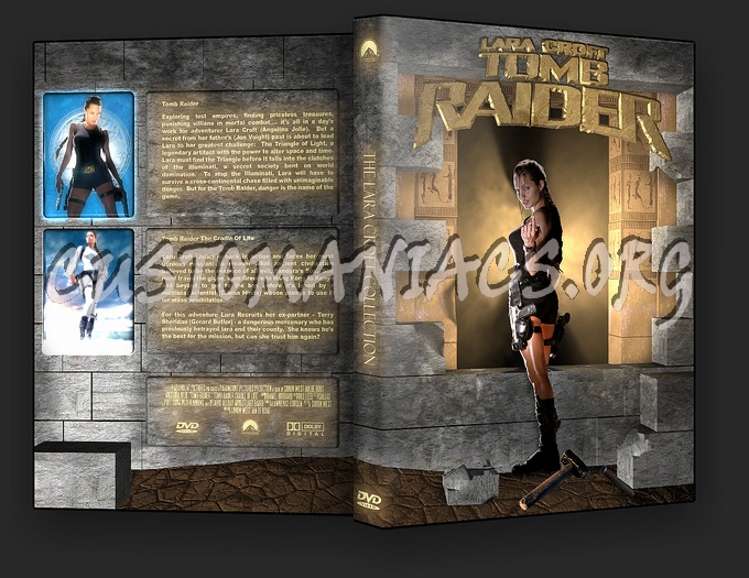 Tomb Raider dvd cover