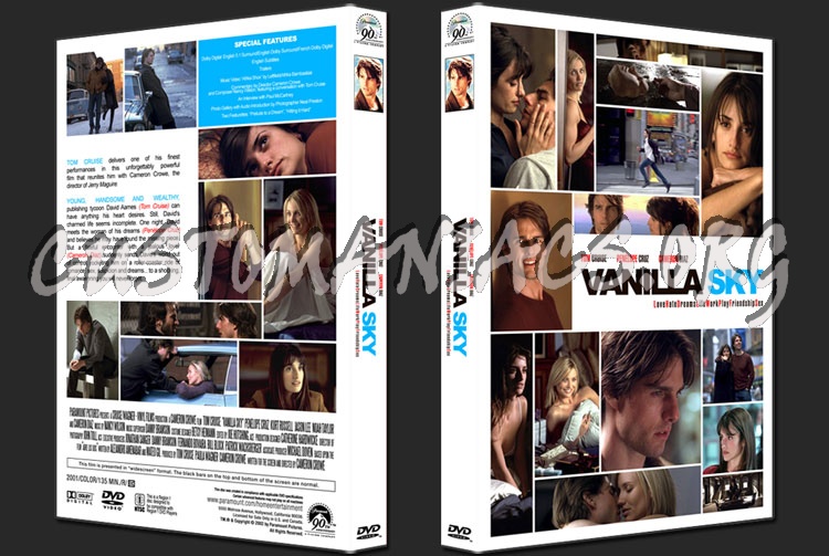 Vanilla Sky dvd cover