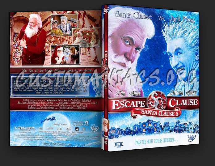 The Santa Clause 3 - The Escape Clause dvd cover