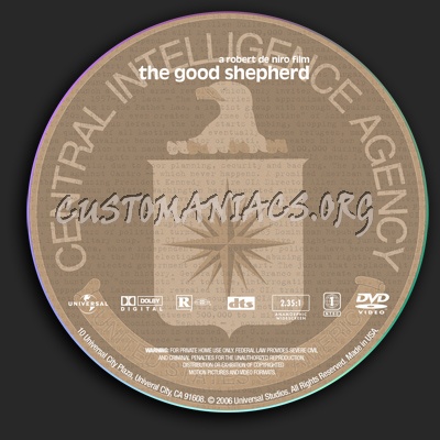 The Good Shepherd dvd label