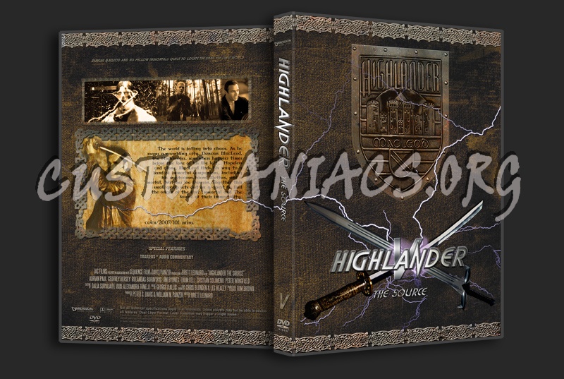 Highlander dvd cover