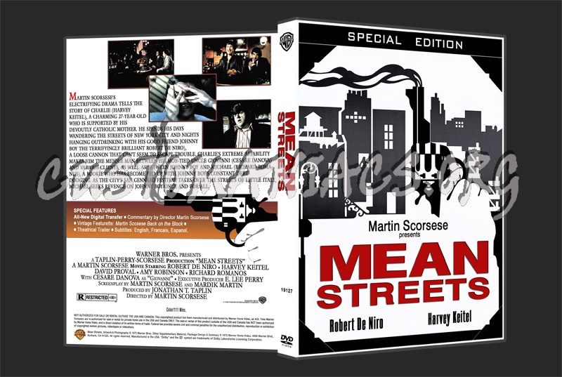 Mean Streets dvd cover