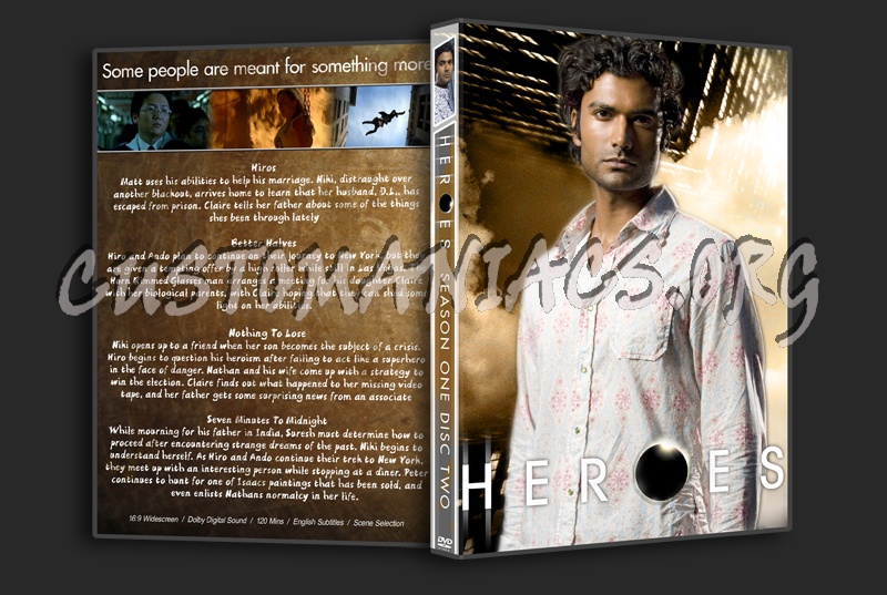 Heroes - Season 1 dvd cover