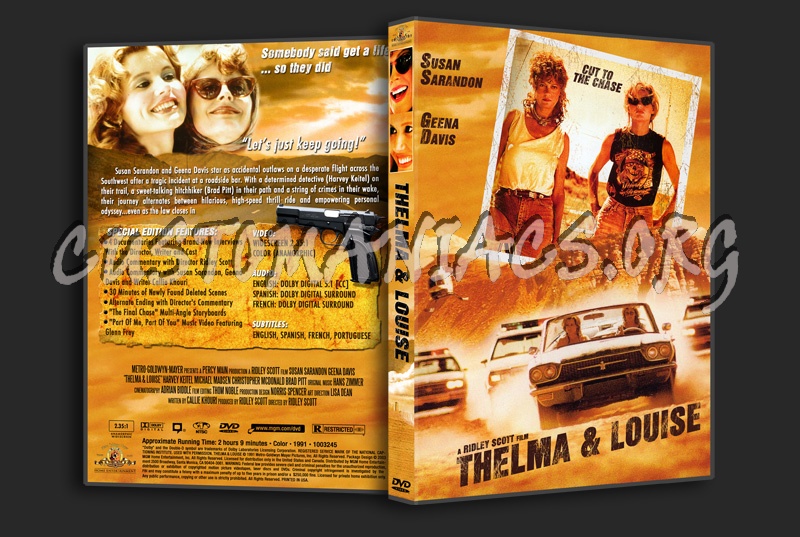 Thelma & Louise dvd cover