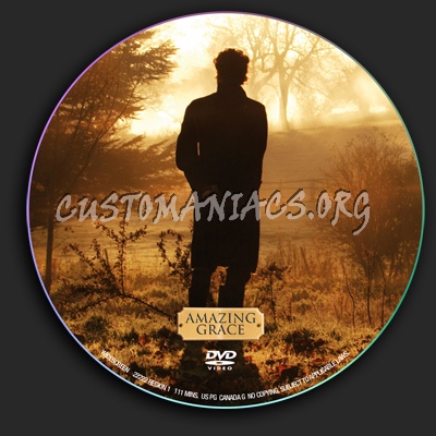 Amazing Grace dvd label