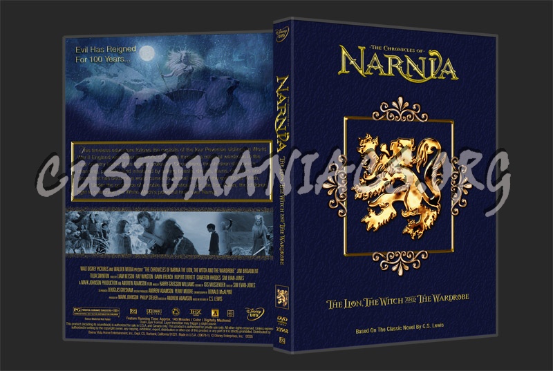 The Chronicles Of Narnia - The Lion, The Witch And The Wardrobe dvd cover
