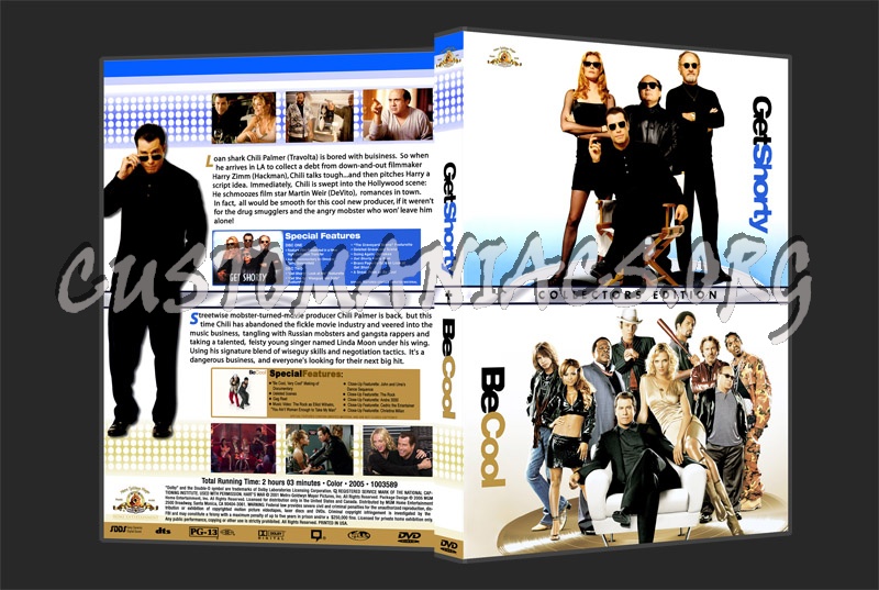 Get Shorty / Be Cool dvd cover