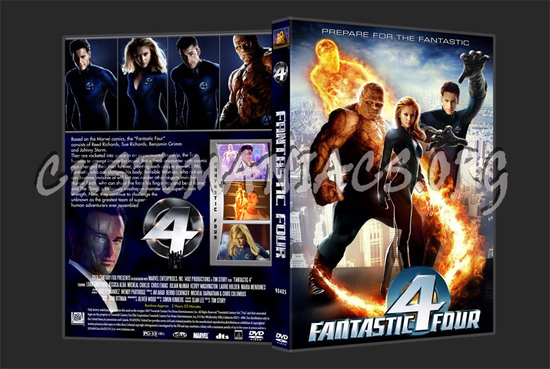 Fantastic Four dvd cover