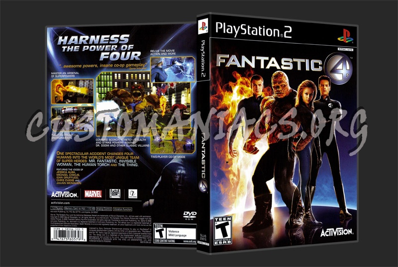 Fantastic Four dvd cover