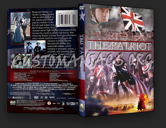 The Patriot dvd cover