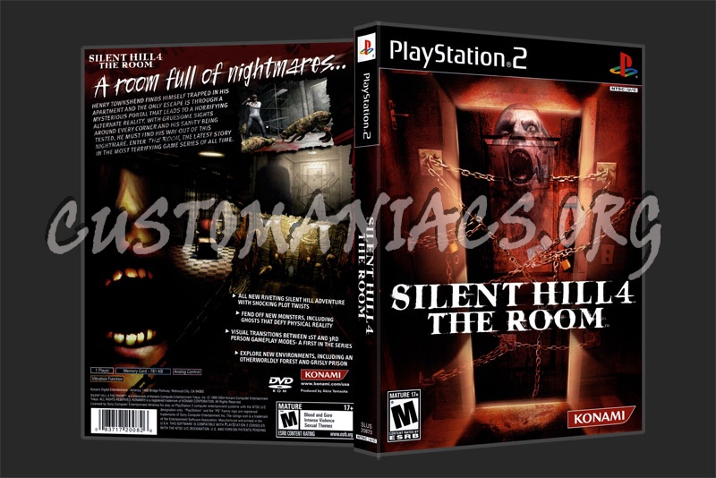 Silent Hill 4 The Room dvd cover