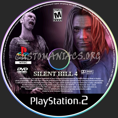 Silent Hill dvd label