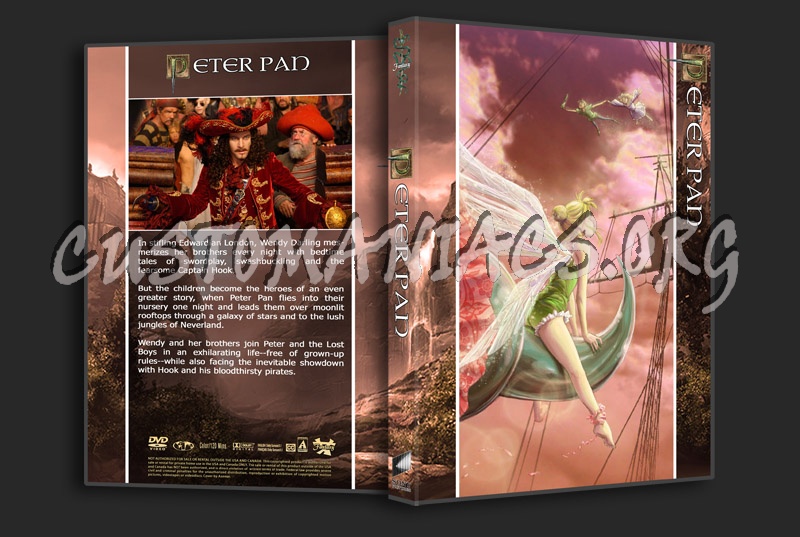 Peter Pan dvd cover