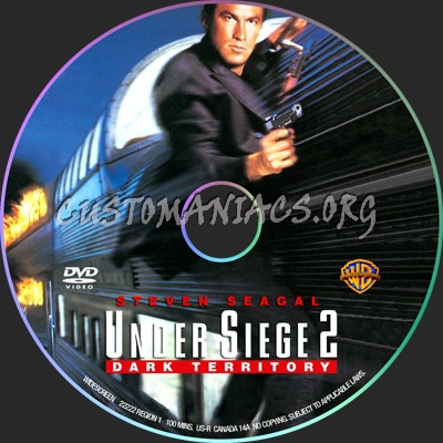 Under Siege 2 dvd label