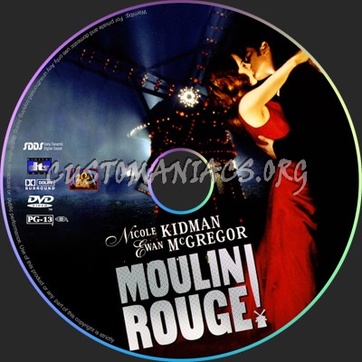 Moulin-Rouge dvd label