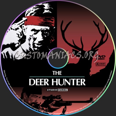 The Deer Hunter dvd label