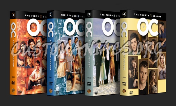 The O.C. Season 1-4 dvd cover