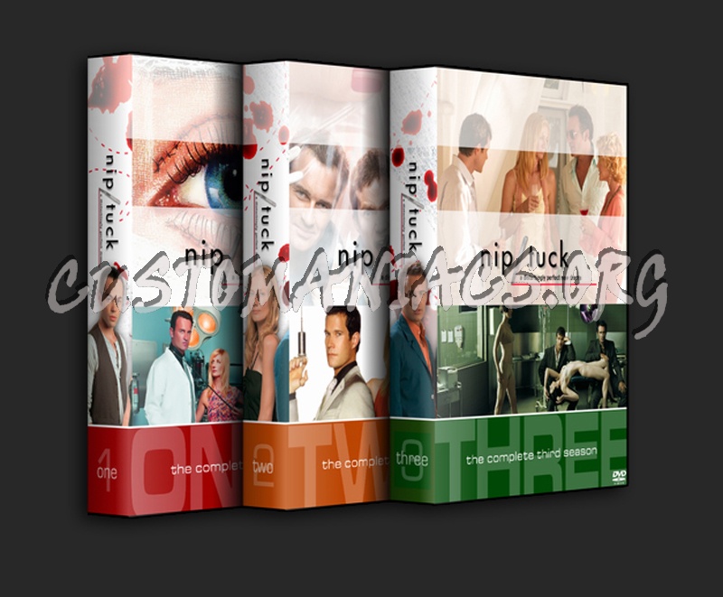 Nip Tuck Season 1-3 dvd cover