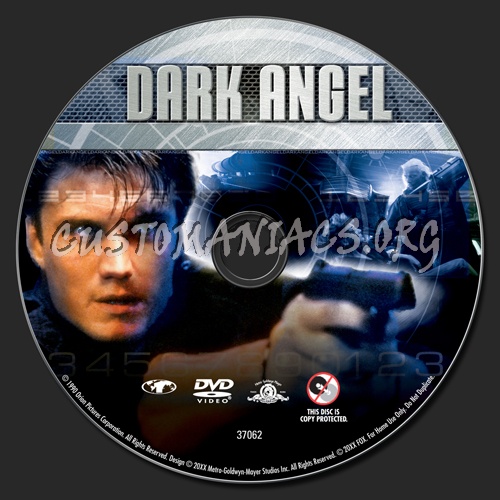 Dark Angel dvd label