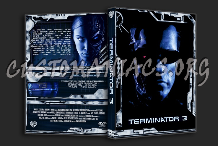 Terminator 3 - Rise Of The Machines dvd cover