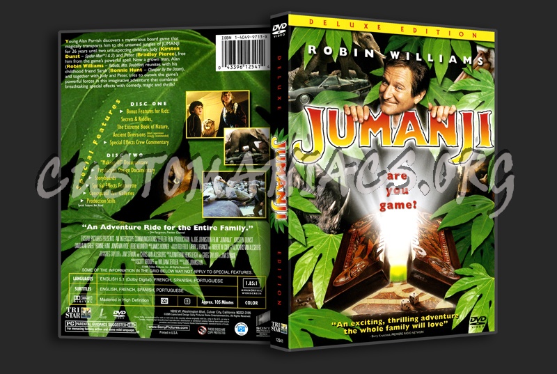 Jumanji dvd cover