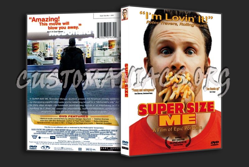 SuperSize Me dvd cover