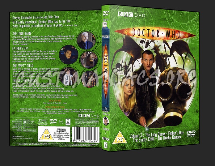 Doctor Who 2005 - Season 1 Volume 3 dvd cover