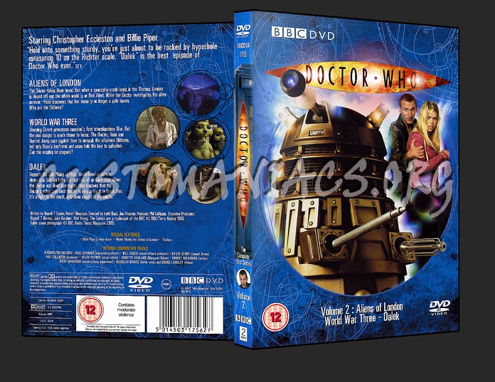 Doctor Who 2005 - Season 1 Volume 2 dvd cover