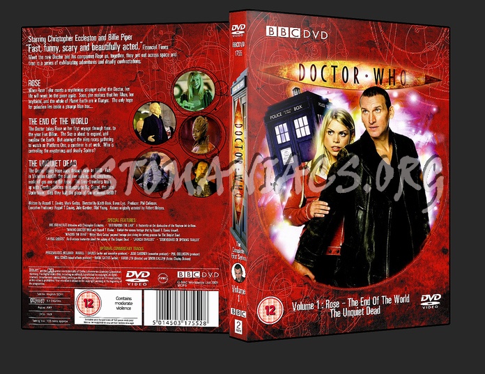 Doctor Who 2005 - Season 1 Volume 1 dvd cover